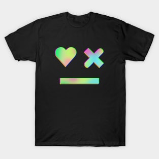 Love Death Robots Inspired LDR Face [Hologram style] T-Shirt